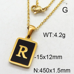 SS Necklace  6N4002180aajo-679