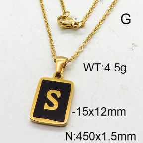SS Necklace  6N4002181aajo-679