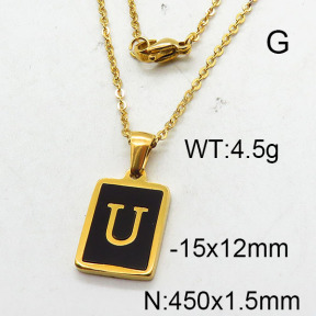 SS Necklace  6N4002183aajo-679
