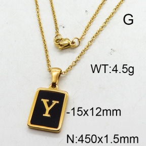 SS Necklace  6N4002187aajo-679