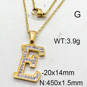 SS Necklace  6N4002197aako-679