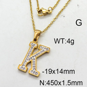 SS Necklace  6N4002210aako-679