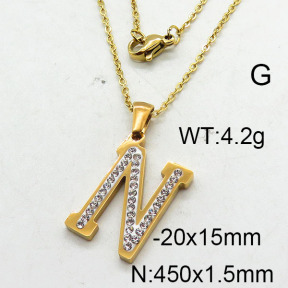 SS Necklace  6N4002214aako-679