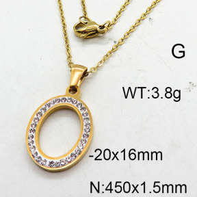 SS Necklace  6N4002218aako-679