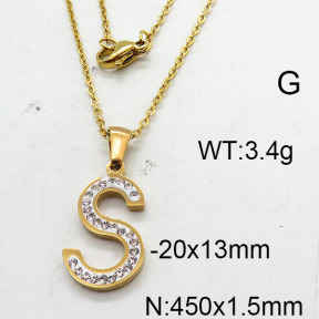 SS Necklace  6N4002226aako-679