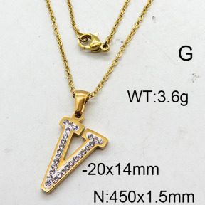 SS Necklace  6N4002232aako-679