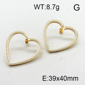 SS Earrings  6E3002101bhbl-669