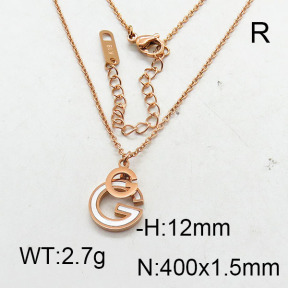 SS Necklace  6N3000812vbpb-669
