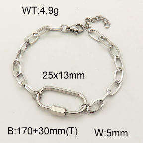 SS Bracelet  3B2001521bbov-908