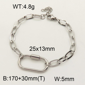 SS Bracelet  3B2001523bbov-908