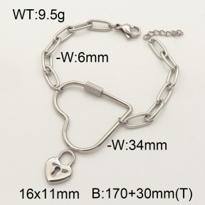 SS Bracelet  3B2001526vhha-908