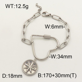 SS Bracelet  3B2001542vhha-908