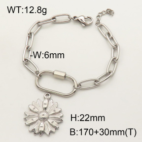 SS Bracelet  3B2001544bhbl-908