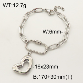 SS Bracelet  3B2001549bhbl-908