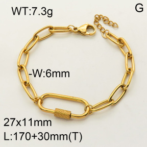 SS Bracelet  3B2001570vbpb-908