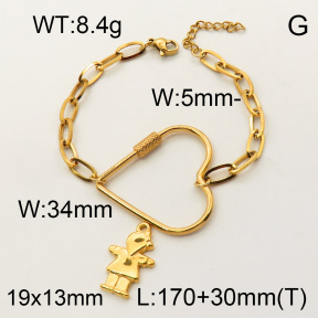 SS Bracelet  3B2001576bhia-908