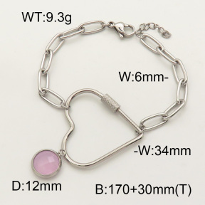 SS Bracelet  3B4001702vhhl-908