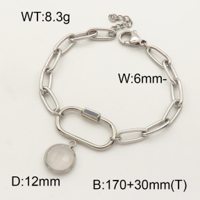 SS Bracelet  3B4001703vhha-908