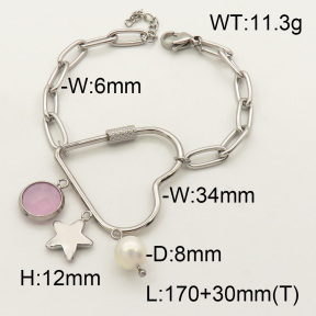 SS Bracelet  3B4001709vhkb-908