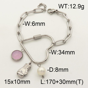 SS Bracelet  3B4001710vhkl-908