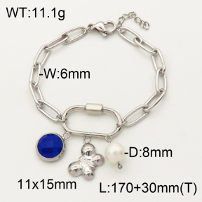 SS Bracelet  3B4001712vhkb-908