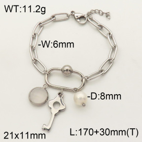 SS Bracelet  3B4001715vhkl-908