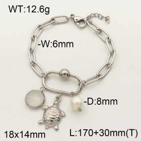 SS Bracelet  3B4001716vhkb-908