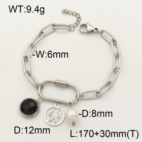 SS Bracelet  3B4001718ahjb-908