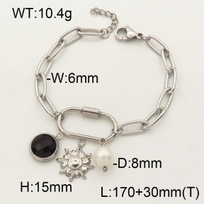 SS Bracelet  3B4001719bhjl-908