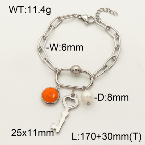 SS Bracelet  3B4001725vhkb-908