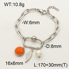 SS Bracelet  3B4001726ahjb-908