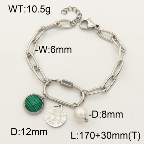 SS Bracelet  3B4001727ahjb-908