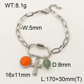 SS Bracelet  3B4001734bhjl-908