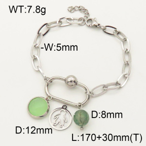 SS Bracelet  3B4001736ahjb-908