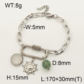 SS Bracelet  3B4001744bhjl-908