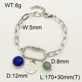 SS Bracelet  3B4001745ahjb-908