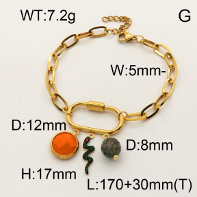 SS Bracelet  3B4001770vhml-908