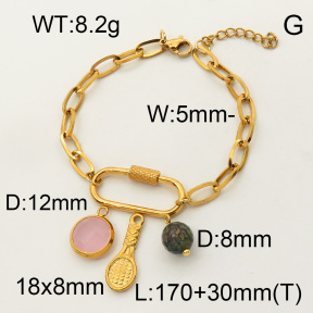 SS Bracelet  3B4001774ahlv-908