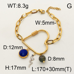 SS Bracelet  3B4001776vhnv-908