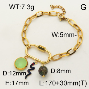 SS Bracelet  3B4001781vhml-908