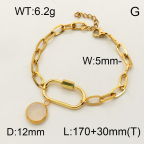 SS Bracelet  3B4001783bhia-908