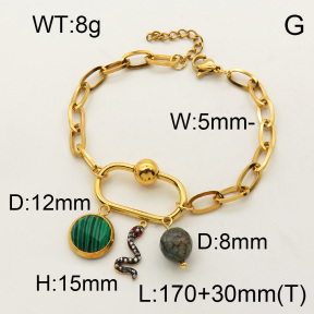 SS Bracelet  3B4001788vhml-908