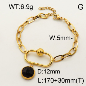 SS Bracelet  3B4001790bhia-908