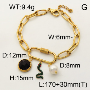 SS Bracelet  3B4001794vhml-908