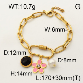 SS Bracelet  3B4001795ahlv-908