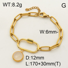 SS Bracelet  3B4001799bhia-908