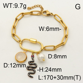 SS Bracelet  3B4001800vhnl-908