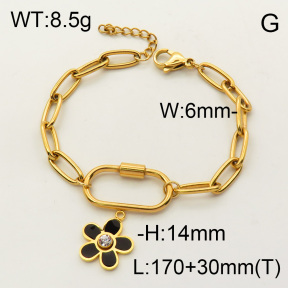 SS Bracelet  3B4001808vhhl-908