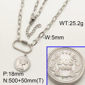 SS Necklace  3N2000937bhjl-908
