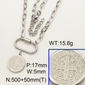 SS Necklace  3N2000943bhjl-908